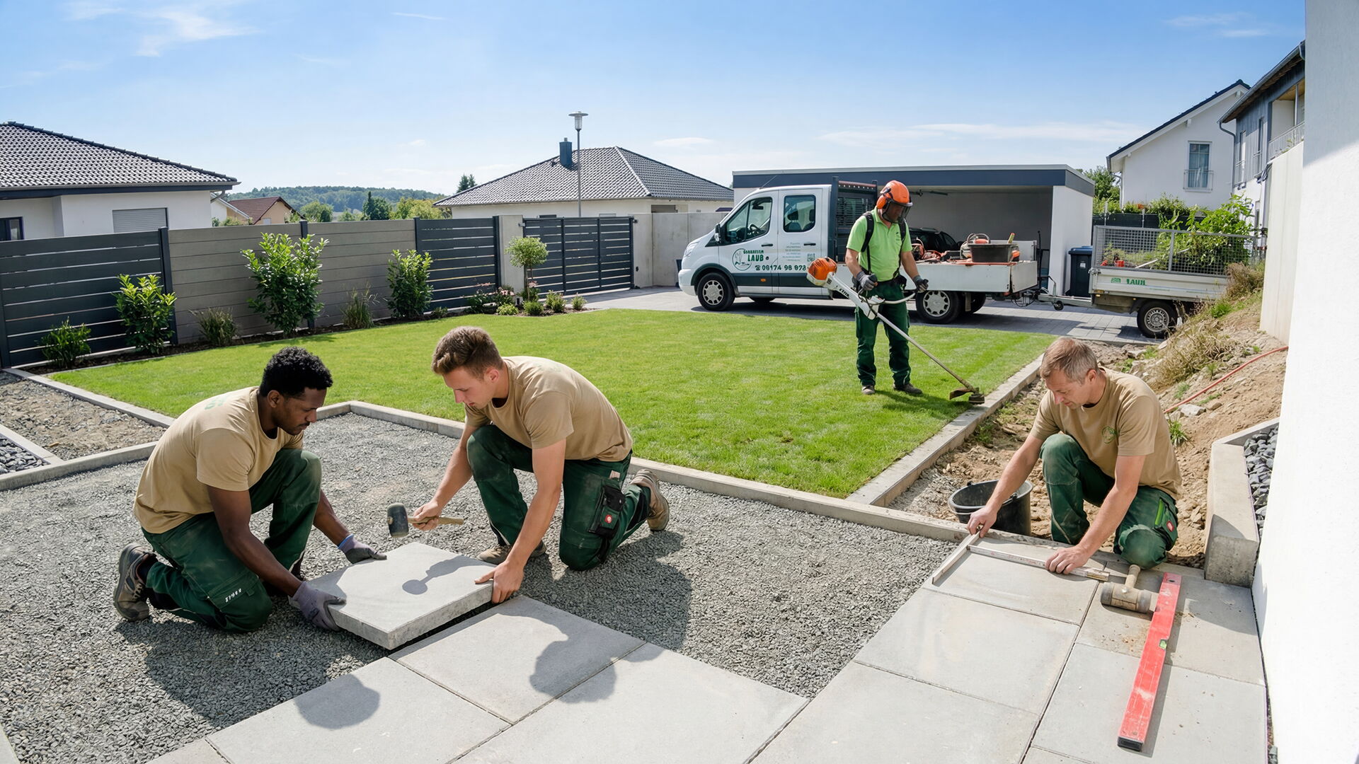 Erfolgsgeschichten von Mitarbeitern Gartenbau Sebastian Laub      
